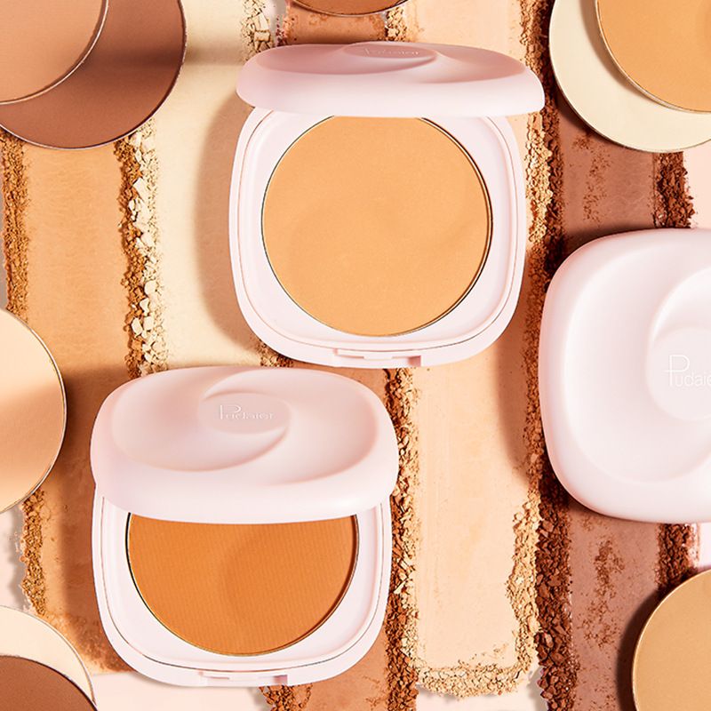 Pudaier Foundation Powder Setting Powder Loose Powder Waterproof Concealer Powder Stick Anti-Oil Powder Compact view 2