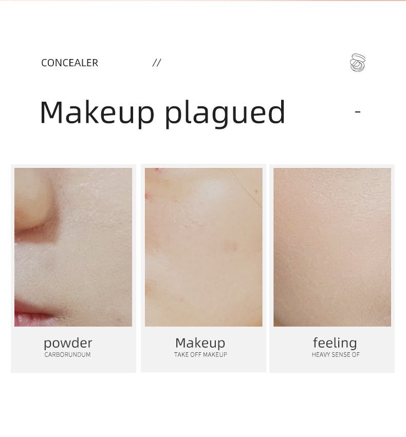 Pudaier Foundation Powder Setting Powder Loose Powder Waterproof Concealer Powder Stick Anti-Oil Powder Compact view 6
