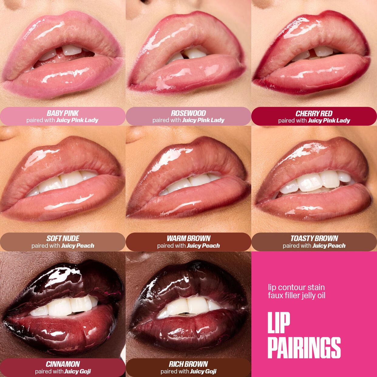 PAGE VINE Double-Tip Lip Brush Velvet Lip Liner Pen Waterproof Non-staining Lip Pen