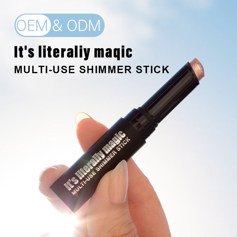 Highlighting eyeshadow stick, shimmering to brighten, matte eyeshadow stick, smooth and natural highlight, long-lasting effect view 3