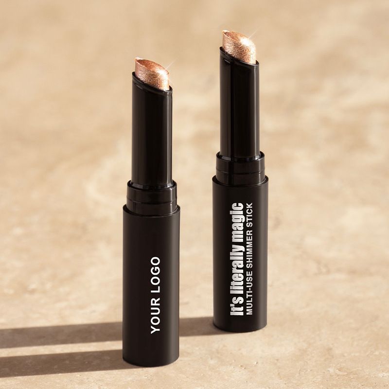Highlighting eyeshadow stick, shimmering to brighten, matte eyeshadow stick, smooth and natural highlight, long-lasting effect view 4