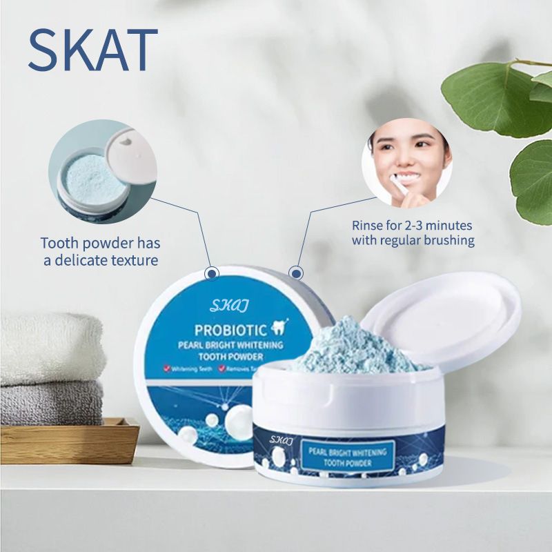 Pearl Bright White Toothpaste - Freshens breath, removes stains, whitens teeth and eliminates bad breath.