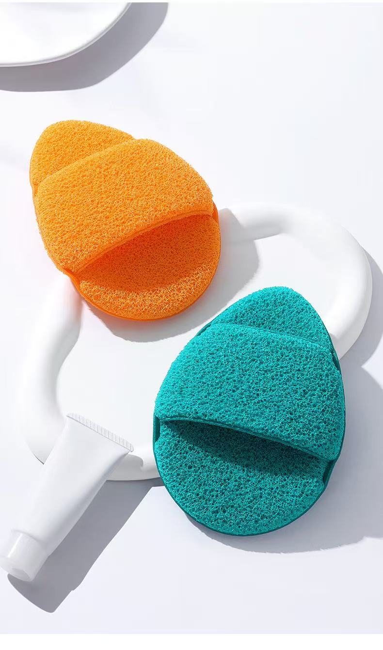 Extra-large thick cleaning and skincare special facial cleansing pad sponge facial makeup removal cleansing tool beauty mud mask gadget