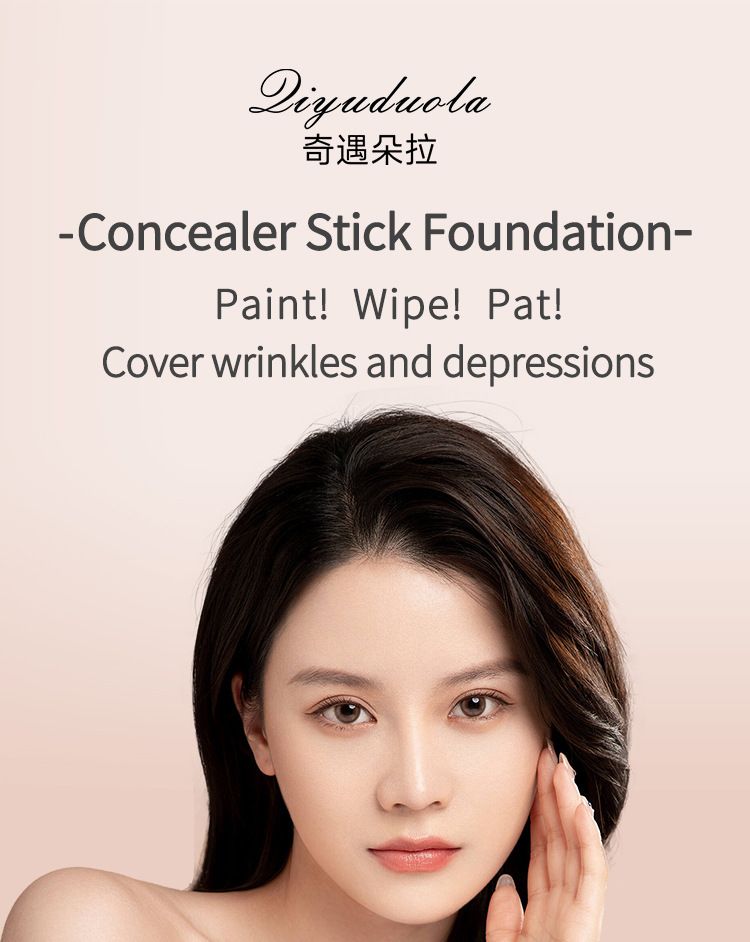 Adventure Dora Seamless Foundation Stick Foundation Primer Concealer Long-lasting Non-Transferable Beauty Skin Water-Resistant Foundation Stick view 5