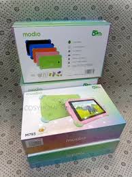 Modio M793 Tablet – 10.1-inch Android Tablet, 6GB RAM, 256GB Storage, Dual SIM, 4G LTE, Wi-Fi, Bluetooth, Dual Camera, Kids Learning and Entertainment Device with Free Accessories