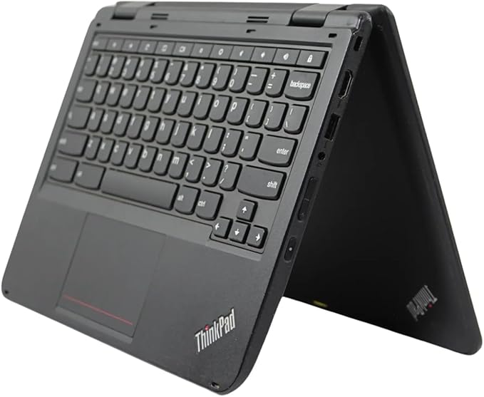 Lenovo ThinkPad Yoga 11e 11.6" Touchscreen Convertible Ultrabook Laptop – Intel Quad Core Processor, 8GB DDR3 RAM, 128GB SSD Storage, HD Webcam, Wi-Fi, Bluetooth, Windows, Durable Student & Business P