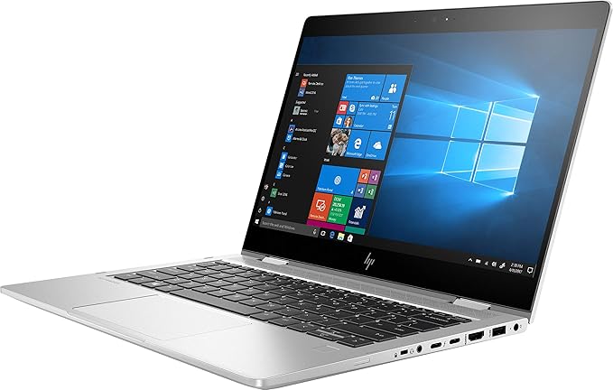 HP EliteBook x360 830 G6 – Intel Core i5 8th Gen, 8GB RAM, 256GB SSD, 13.3" Full HD Touchscreen, 360° Convertible Laptop, Windows 11 Pro, Premium Business Ultrabook