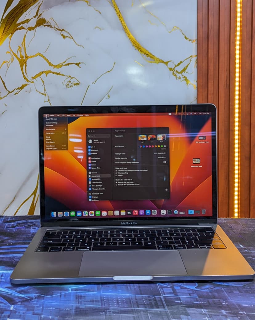 Apple MacBook Pro 2019 – Intel Core i5, 16GB RAM, 512GB SSD, 13-Inch Retina Display, Touch Bar, Slim & Powerful Laptop for Business and Creative Work