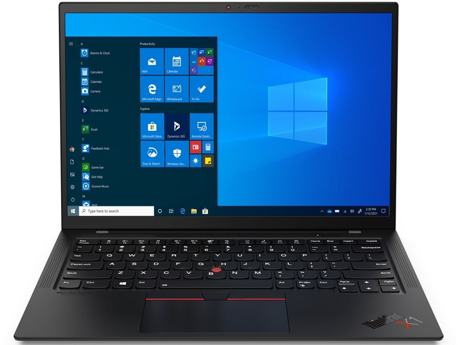 Lenovo ThinkPad X1 Carbon Gen 9 – Intel Core i7 11th Gen, 16GB RAM, 512GB SSD, 14-Inch FHD Touchscreen, Intel Iris Xe Graphics, Windows 11 Pro, Ultra-Slim Premium Business Laptop
