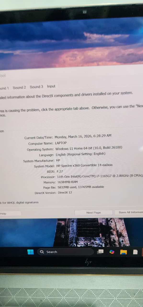 HP Spectre x360 14 Convertible – Intel Core i7 11th Gen 2.6GHz, 16GB RAM, 1TB SSD, 13.5" Touchscreen, Stylus Pen, Gem-Cut Gold Design, Premium 2-in-1 Laptop