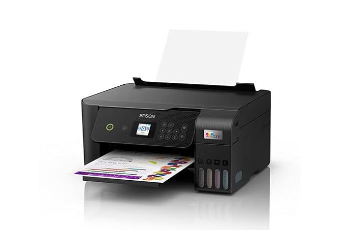 Epson EcoTank L3260 All-in-One Printer – Print, Scan, Copy, Wi-Fi, Ink Tank System, High Yield Low Cost Printing, Compact Home & Office Printer, White