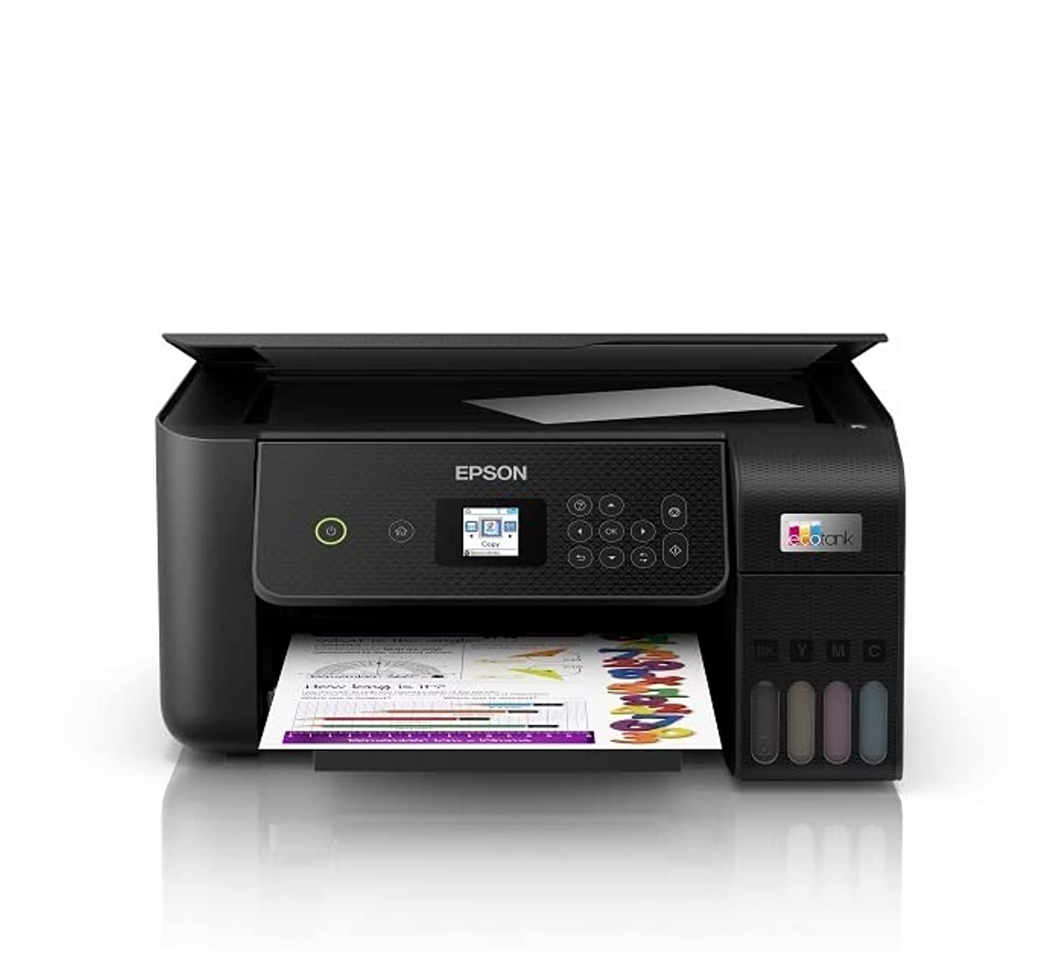 Epson EcoTank L3260 All-in-One Printer – Print, Scan, Copy, Wi-Fi, Ink Tank System, High Yield Low Cost Printing, Compact Home & Office Printer, White
