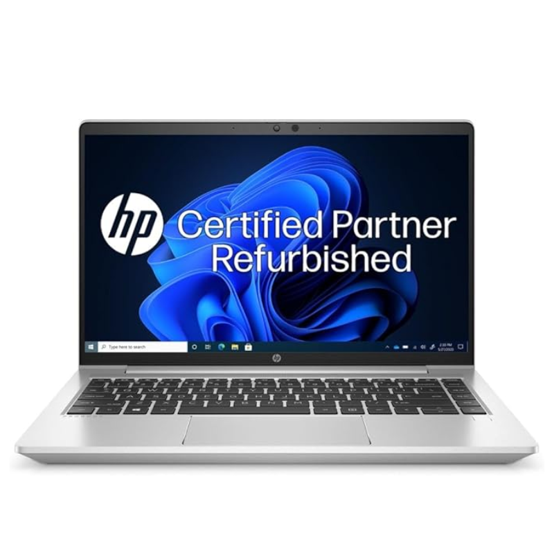 HP EliteBook 840 G6 – Intel Core i5 8th Gen, 8GB RAM, 256GB SSD, 14-inch  Windows 11 Pro with MS Office 2019, Backlit Keyboard, Silver Premium Business Laptop Plus free wired mouse