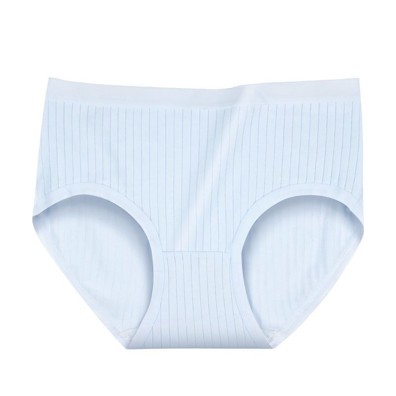 Cotton panties women's seamless cotton breathable women's briefs mid waist plus size girl bottoms