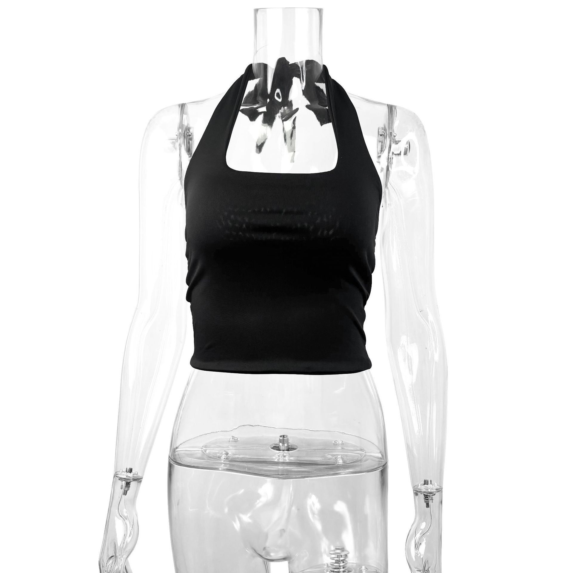 Summer new hot-selling women's halter top European and American sexy popular pure high-end camisole