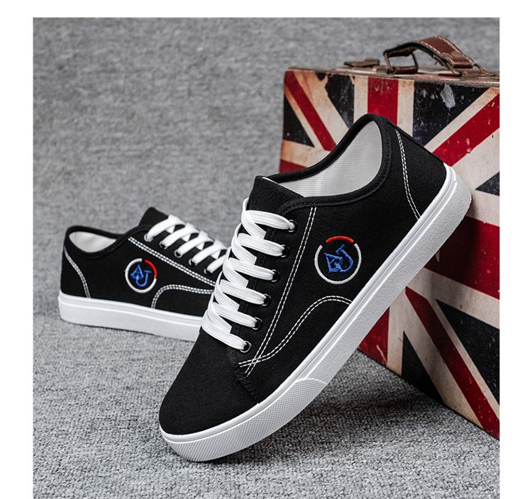 Men shoes canvas shoes flat shoes for male