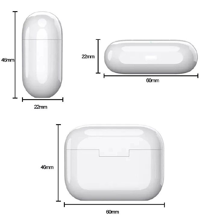 New Arrivals Bensoo Air Pro3 TWS Bluetooth Earpods Earphone Headphones Sport Eraphones Wired Eraphones Erapods Pro 3 Earbuds Headset pods Bluetooth Earphones For All Smartphones Mobile phone Table Ear