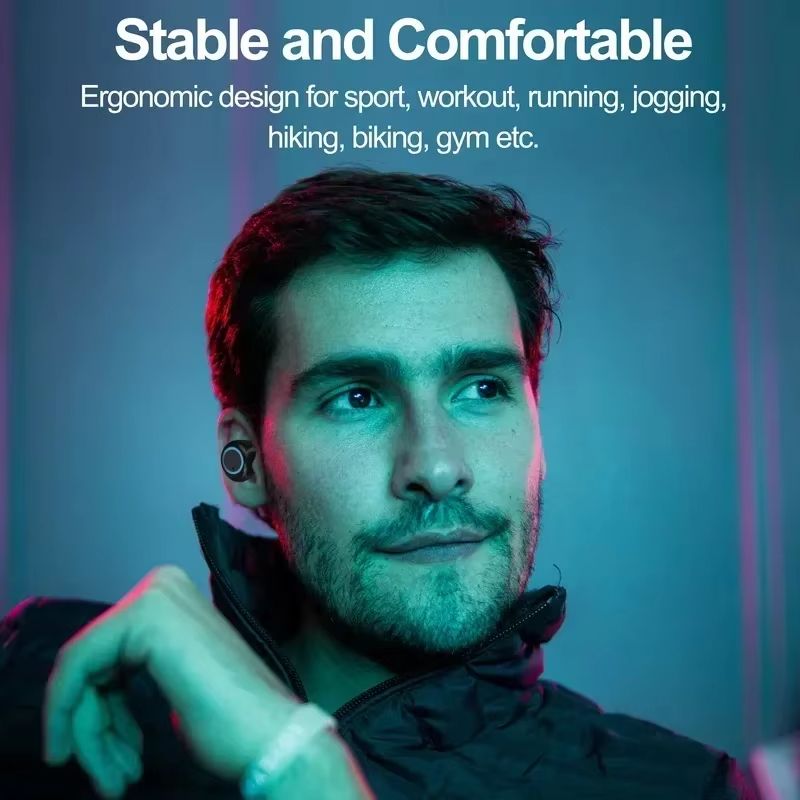 New Arrivals Bensoo Y50 TWS Bluetooth Earpods pro Earphone Headphones Sport Eraphones Wired Eraphones Erapods Sport Earbuds Headset pods Bluetooth Earphones For All Smartphone Mobile phones Table Ear
