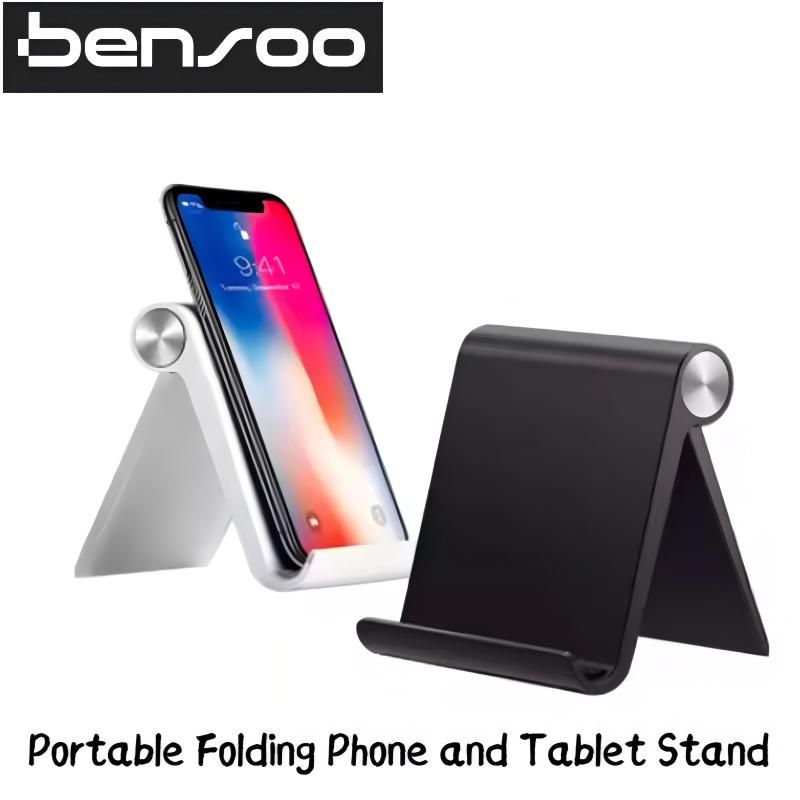 New Arrivals Bensoo Portable Mobile Phone Holders Tablet Stands for Phone, Angle Height Adjustable Phones Stand, Foldable Cell Phone Stand for Desk Mounts & Stands for  All Smart phones Table