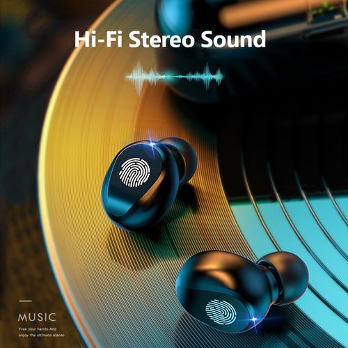 New Arrivals Bensoo F9 TWS Bluetooth Earpods Earphone Headphones Sport Eraphones Wired Eraphones Erapods Sport Earbuds Ear Headset pods Bluetooth Earphones For All Smartphones Mobile phone Table pro