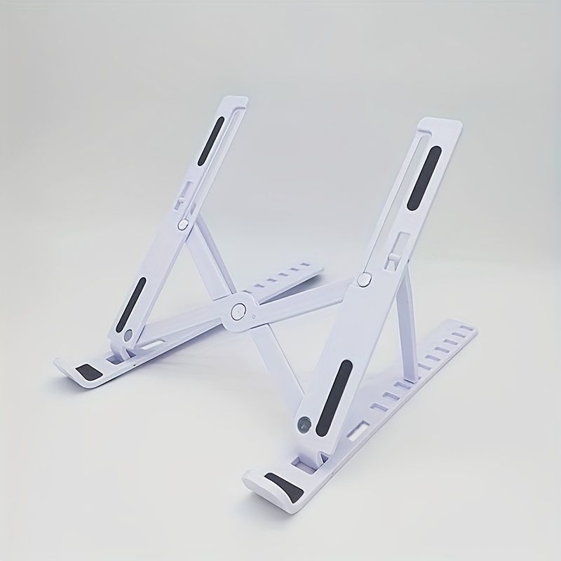 New Arrivals Bensoo Foldable Laptop Holder / ABS Plastic Laptop Stand Tablet Holder Mounts Portable Notebook Laptop Mounts Support Base Holder Adjustable Riser Cooling Bracket