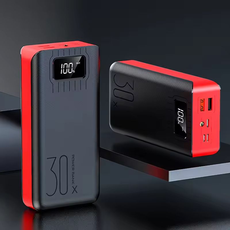 Bensoo 30000mAh Power Banks – High Capacity Portable Charger with LED Display and Fast Charging TypeC Micro USB for All Phone Tabletsl Mobile Phones smartphone Power Bank