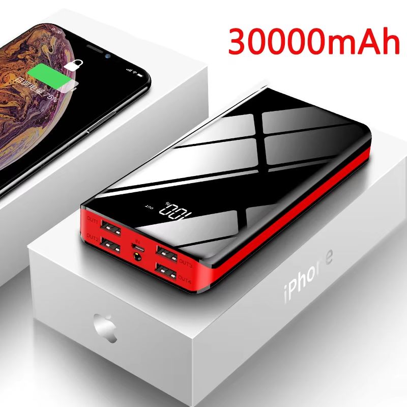 Bensoo 40000mAh Power Banks – High Capacity Portable Charger with LED Display and Fast Charging TypeC Micro USB for All Phone Tabletsl Mobile Phones  Smartphone Power Bank