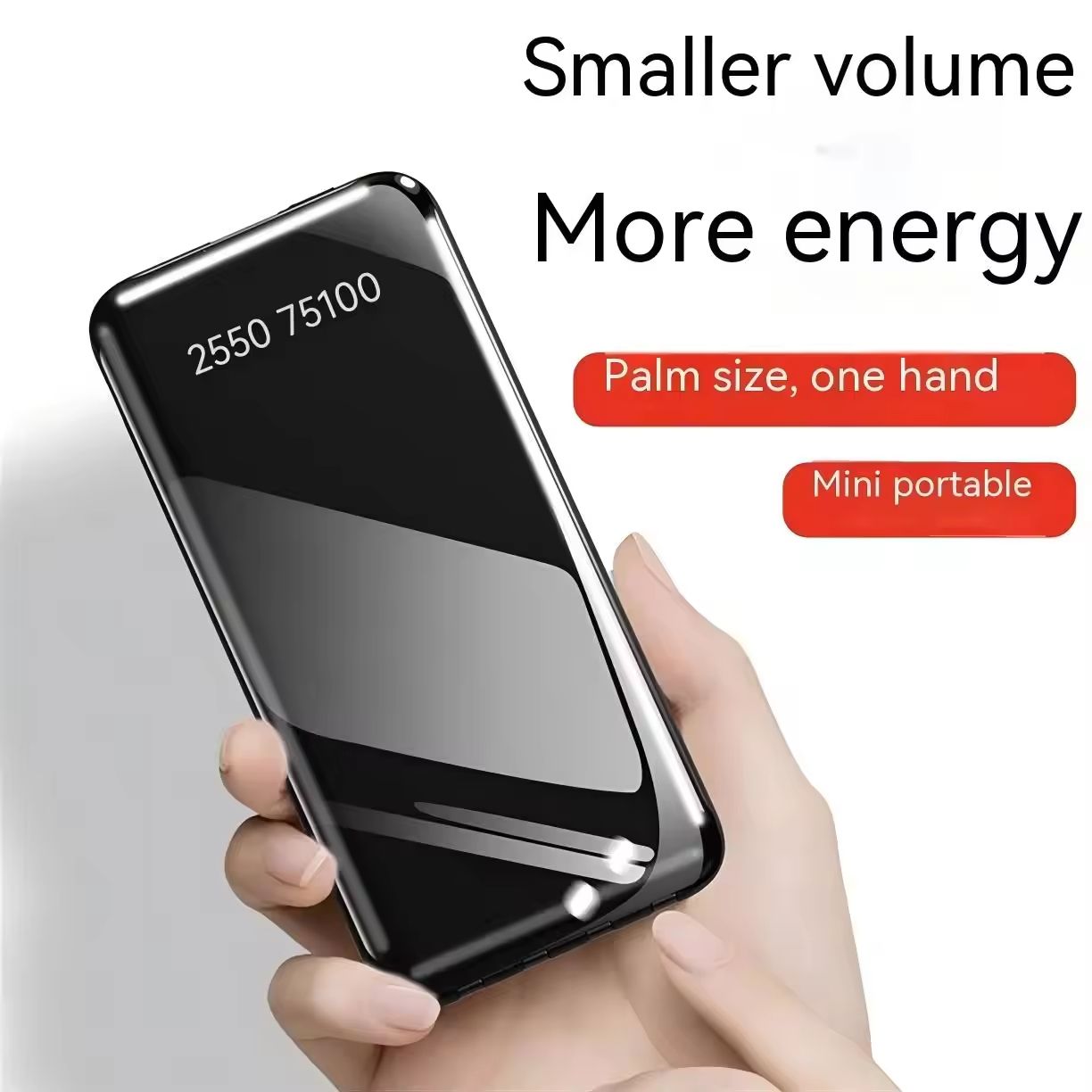 Bensoo 10000mAh Power Banks – High Capacity Portable Charger with LED Display and Fast Charging TypeC Micro USB for All Phone Tabletsl Mobile Phones with Integrated 4-Wire Cable smartphone Power Bank