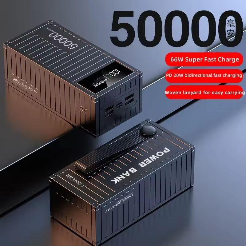 Bensoo 50000mAh Power Banks – High Capacity Portable Charger with LED Display and Fast Charging TypeC Micro USB for All Phone Tabletsl Mobile Phones Power Banks smartphone Power Bank