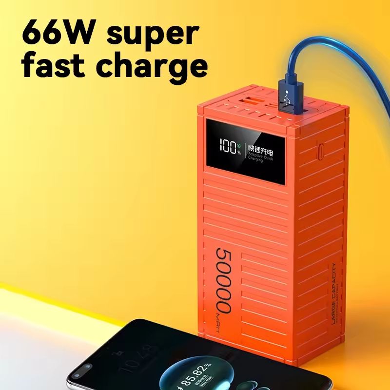 Bensoo 50000mAh Power Banks – High Capacity Portable Charger with LED Display and Fast Charging TypeC Micro USB for All Phone Tabletsl Mobile Phones Power Banks smartphone Power Bank