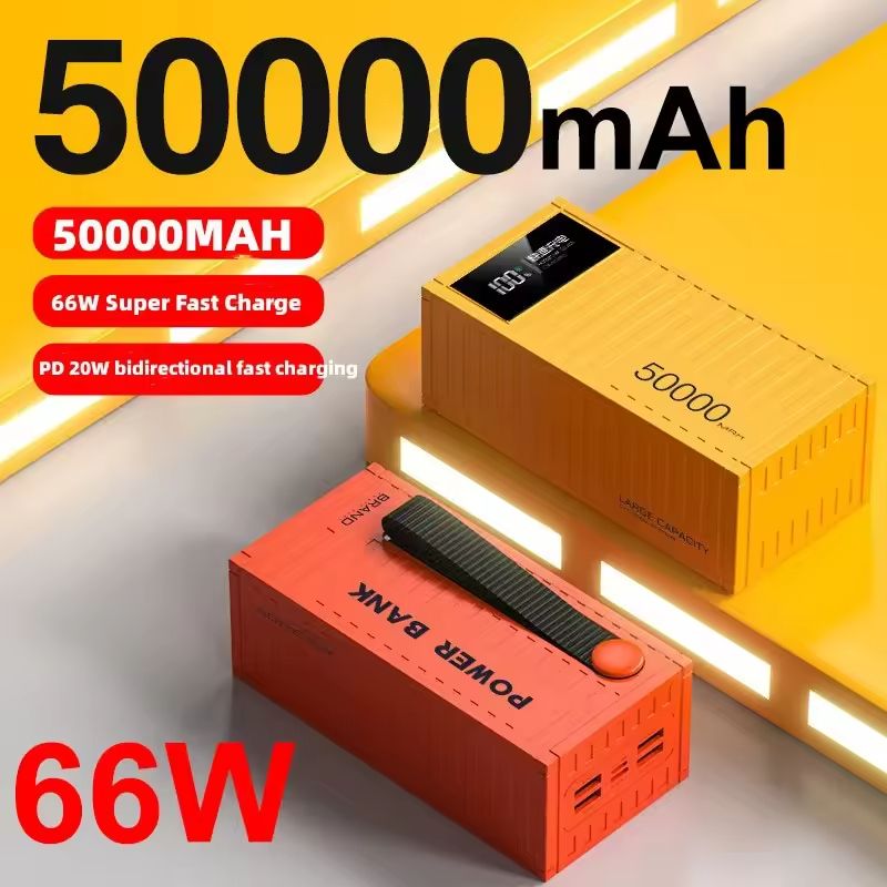 Bensoo 50000mAh Power Banks – High Capacity Portable Charger with LED Display and Fast Charging TypeC Micro USB for All Phone Tabletsl Mobile Phones Power Banks smartphone Power Bank