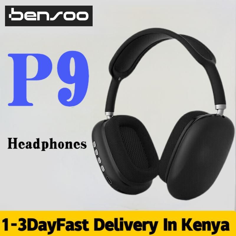 New Arrivals Bensoo P9 TWS Bluetooth Earpods Earphone Headphones Sport Eraphones Wired Eraphones Erapods Sport Earbuds Ear Headset pods Bluetooth Earphones For All Smartphones Mobile phone Table pro