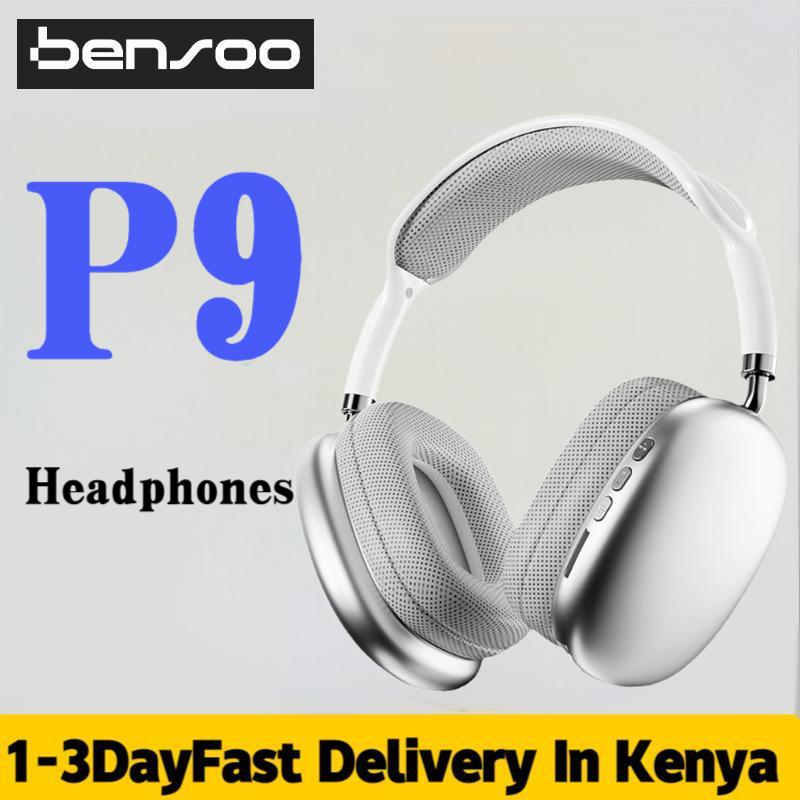 New Arrivals Bensoo P9 TWS Bluetooth Earpods Earphone Headphones Sport Eraphones Wired Eraphones Erapods Sport Earbuds Ear Headset pods Bluetooth Earphones For All Smartphones Mobile phone Table pro