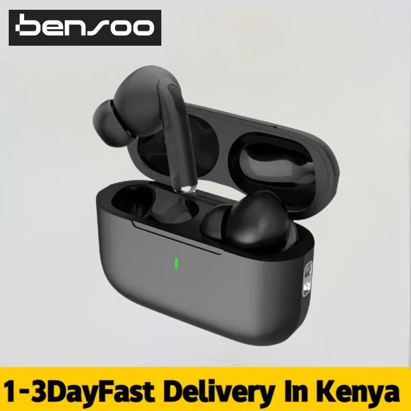 New Arrivals Bensoo Air Pro5 TWS Bluetooth Earpods Earphone Headphones Sport Eraphones Wired Eraphones Erapods Pro 5 Earbuds Headset pods Bluetooth Earphones For All Smartphones Mobile phone