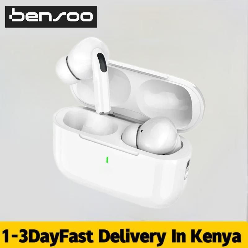 New Arrivals Bensoo Air Pro5 TWS Bluetooth Earpods Earphone Headphones Sport Eraphones Wired Eraphones Erapods Pro 5 Earbuds Headset pods Bluetooth Earphones For All Smartphones Mobile phone