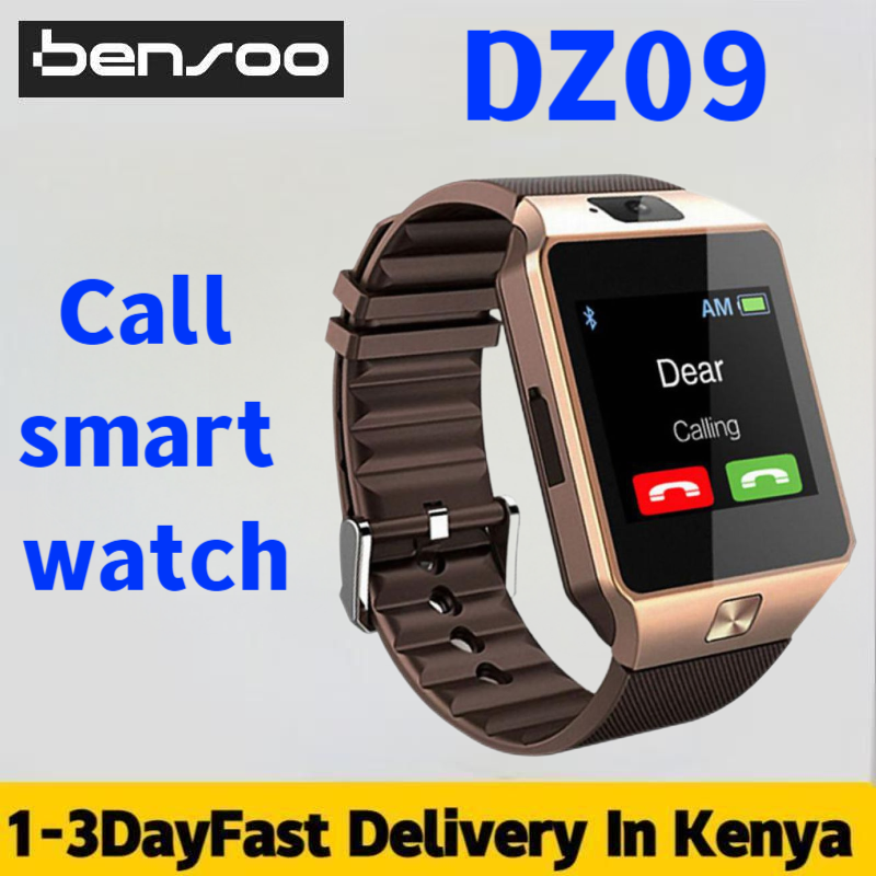 New Arrivals Bensoo DZ09 Smart Watch Sim Calling Hot Sell Mobile Phone Camera Bluetooth Smartwatch Smart Wristwatch  Fitness Tracking Waterproof sport Watches Smartwatches Mobile Phones  Accessories