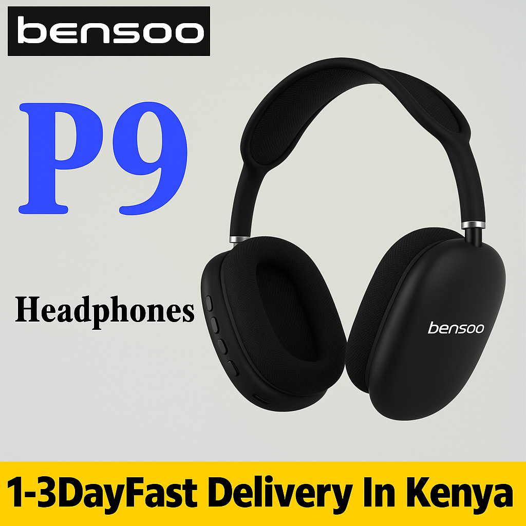 New Arrivals Bensoo P9 TWS Bluetooth Earpods Earphone Headphones Sport Eraphones Wired Eraphones Erapods Sport Earbuds Ear Headset pods Bluetooth Earphones For All Smartphones Mobile phone Table pro