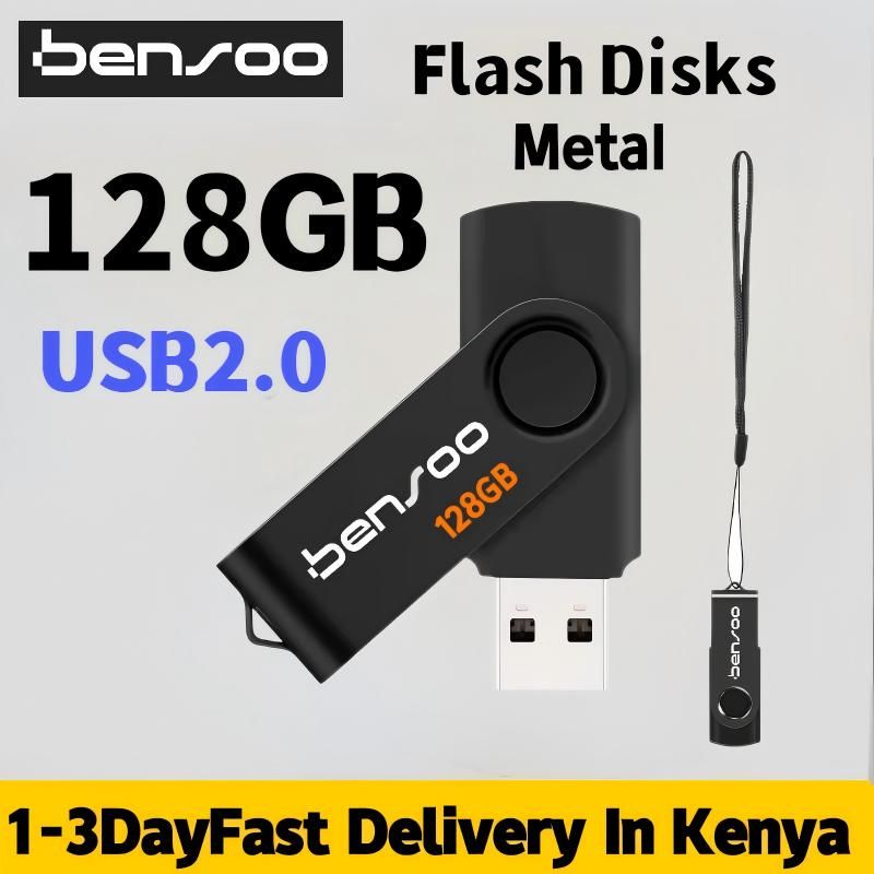 New Arrivals Bensoo High Speed 128GB 64GB Metal USB Flash Drives U disk  USB2.0 U disk Portable Shockproof Metal 128GB 64GB 32GB 16GB 8GB USB Flash Drive 128GB USB Flash Drives Type-C For PC  Phone