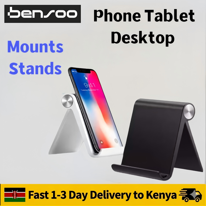 New Arrivals Bensoo Portable Mobile Phone Holders Tablet Stands for Phone, Angle Height Adjustable Phones Stand, Foldable Cell Phone Stand for Desk Mounts & Stands for  All Smart phones Table