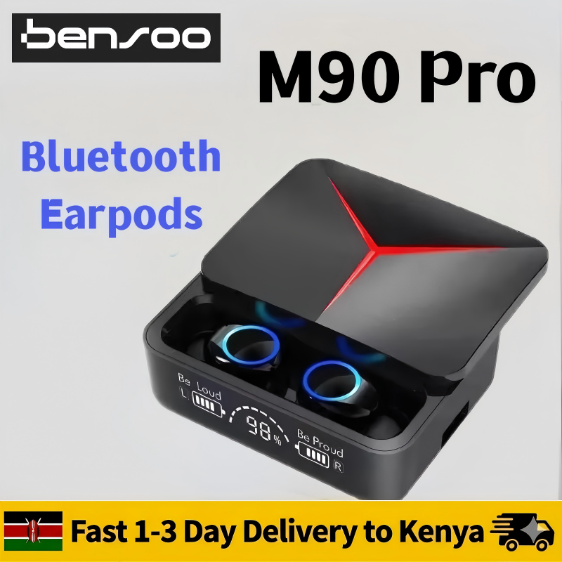 New Arrivals Bensoo M90 Pro TWS Bluetooth Earpods Earphone Headphones Sport Eraphones Wired Eraphones Erapods 
Earbuds pro Headset In-Ear pods Bluetooth Earphones For All Smartphone Mobile phone Table