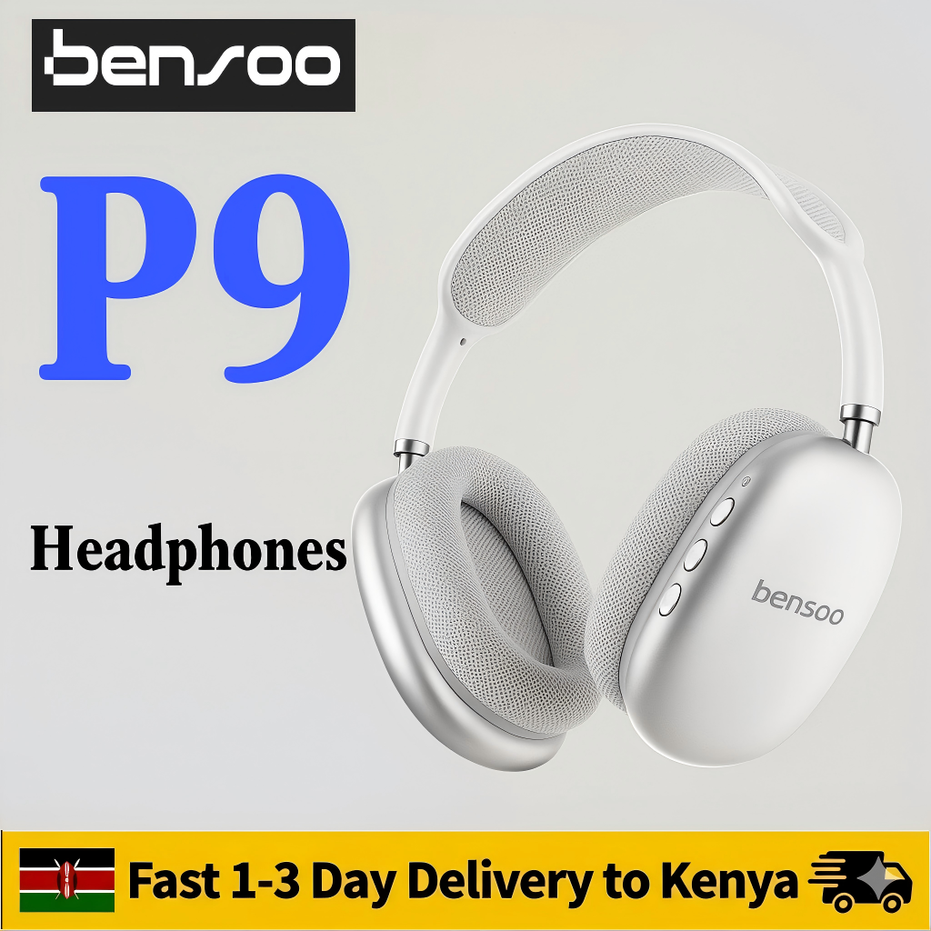 New Arrivals Bensoo P9 TWS Bluetooth Earpods Earphone Headphones Sport Eraphones Wired Eraphones Erapods Sport Earbuds Ear Headset pods Bluetooth Earphones For All Smartphones Mobile phone Table pro