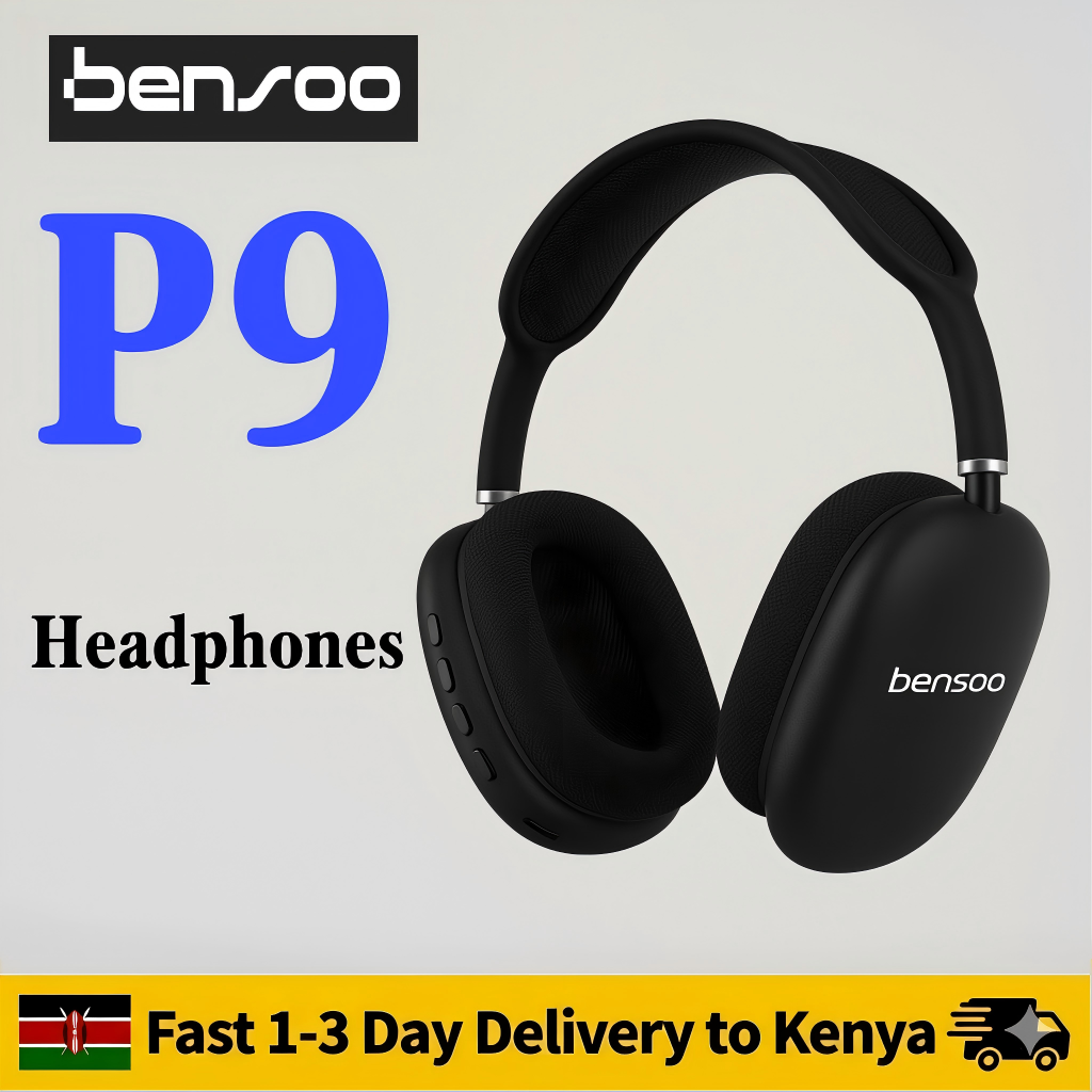 New Arrivals Bensoo P9 TWS Bluetooth Earpods Earphone Headphones Sport Eraphones Wired Eraphones Erapods Sport Earbuds Ear Headset pods Bluetooth Earphones For All Smartphones Mobile phone Table pro