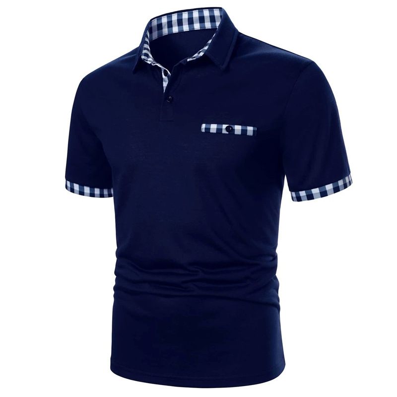 Hot Sale Men's Polo Shirts High Quality Short Sleeve Plus Size Men's Shirts Polo T-Shirts