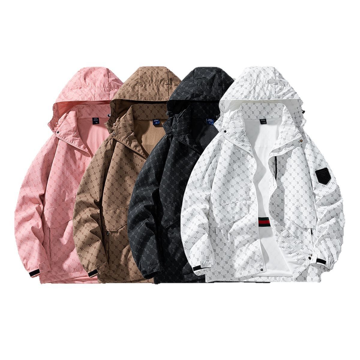 Stylish Colorful Casual Sports Windproof Waterproof Men's Long Sleeve Sunblock Yoga Jacket Coats