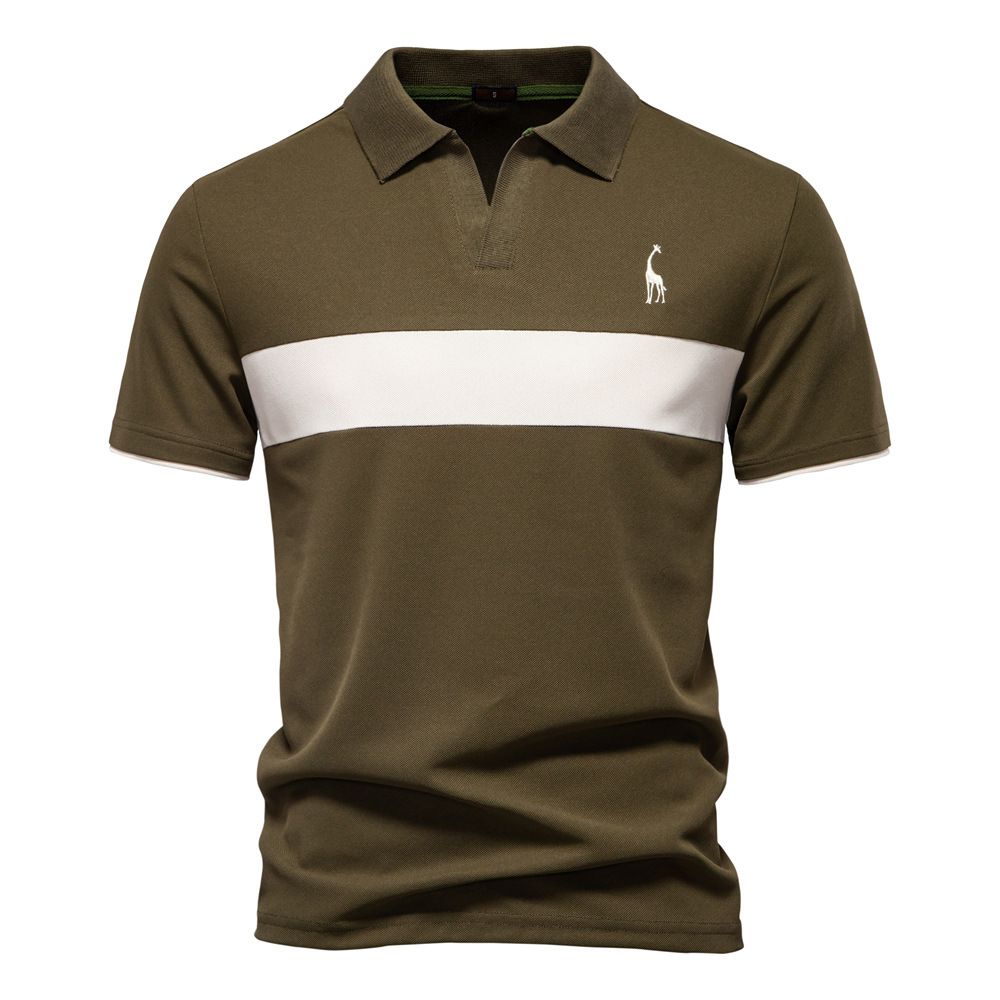 High Quality Plain Casual Golf Custom Simple Polo Shirt for Men Men's Casual Cotton and Linen Shirt Summer tyle Service for Clothing Supply T-Shirts