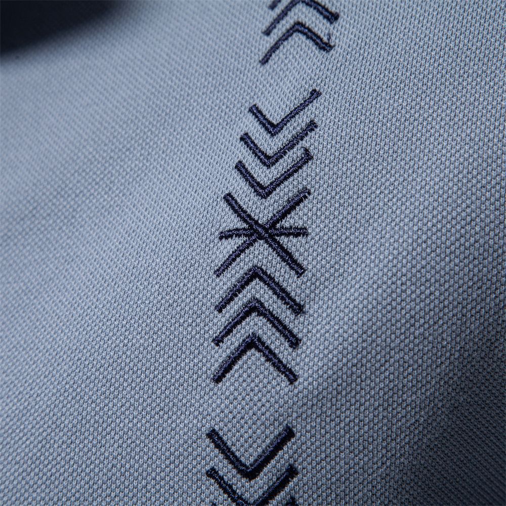 Summer New Men's Cotton Polo Top Embroidered Solid Color Short Sleeve Men's Polo Men's Clothing Tops  T-Shirts