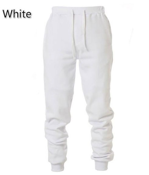 Mens Casual Trouser Fitness Men Sportswear Bottoms Skinny Sweatpants Trousers Black Gyms Jogger Track Pants Casual