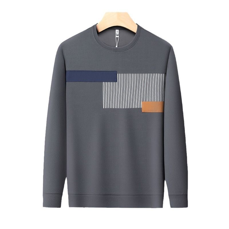 Men Sweater Pullover Jacquard Pattern Knitted Top Winter Crew Neck Jumper Men Knitwear Custom Knit Sweaters
