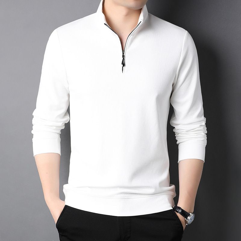 Professional  Golf Shirts Men's Long Sleeve Plain for Polo Shirts with Blade Collar Printed Pattern Golf for Polo   Sweatshirts