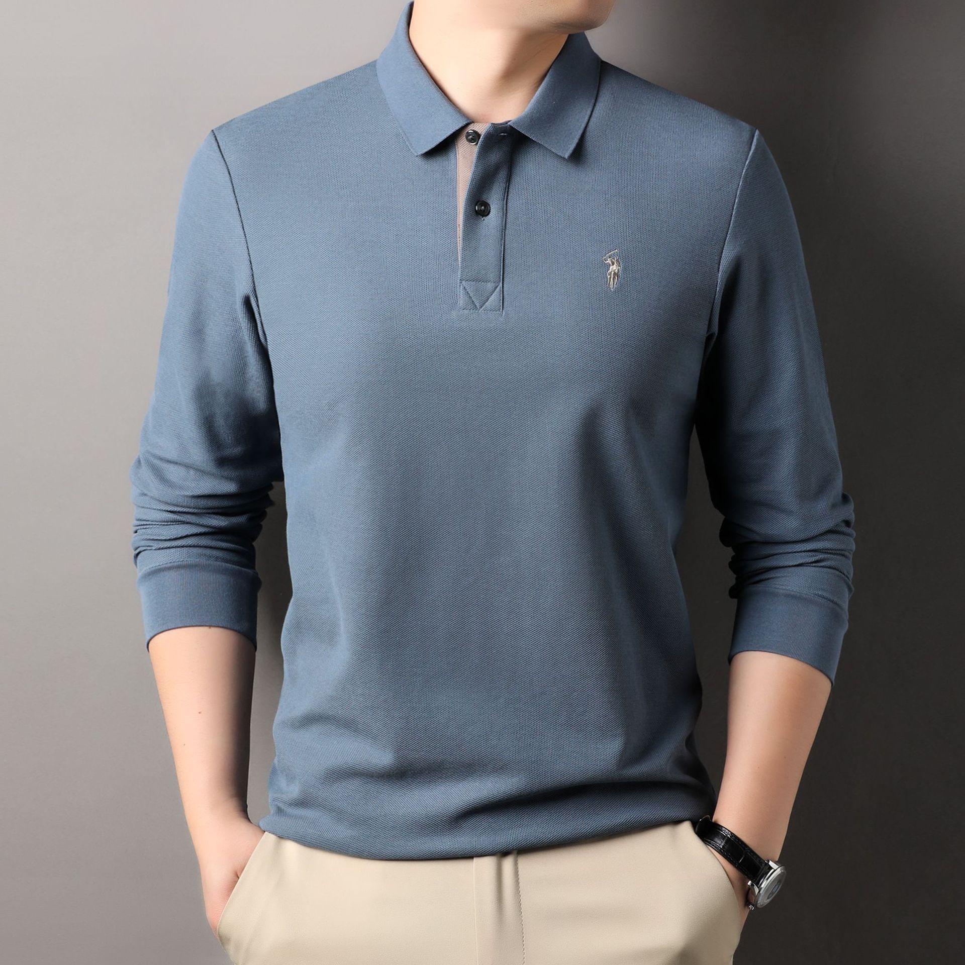 Design Cotton Golf Polo Shirt for Men Adult Classic Custom Business Polo Shirts Brand Casual Men's Golf  T-Shirts